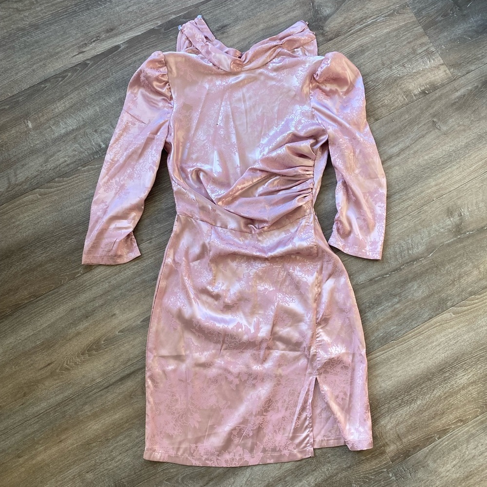 PYT PINK BODYCON DRESS